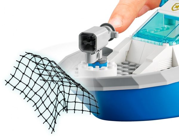 Конструктор LEGO City Катер полицейского патруля 60277