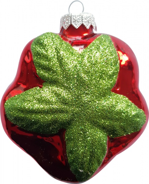 Подвеска Юріта Форма Цветок большой красный