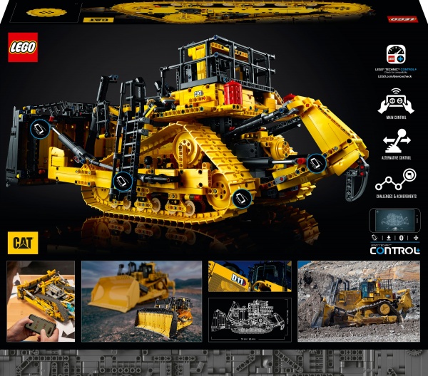 Конструктор LEGO Technic Бульдозер Cat® D11 із керуванням з додатка 42131