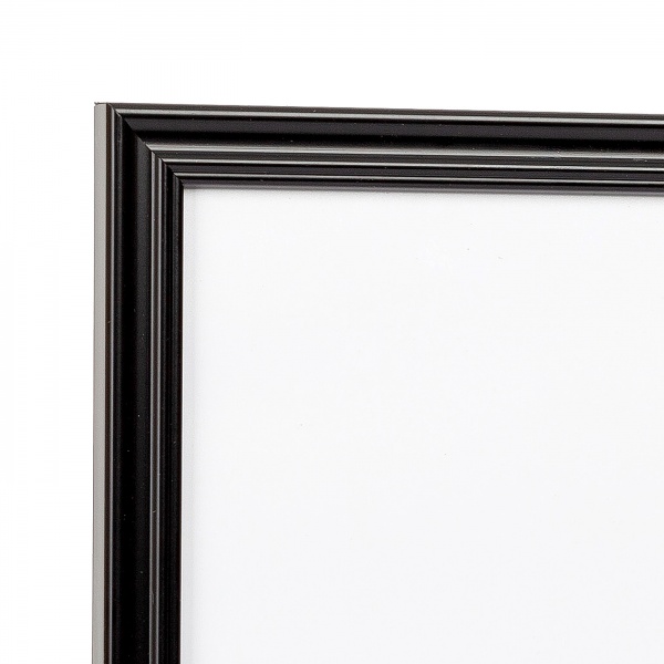 Рамка для фото 1 фото 15x21 см черный матовый 
