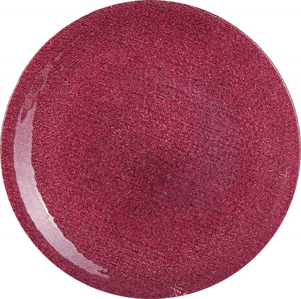 Блюдо Seta 33 см шовковично-бузкове Dekor Cam 