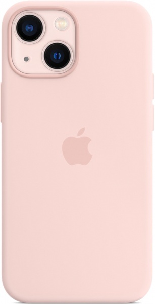 Чохол-накладка Apple Silicone Case with MagSafe для Apple iPhone 13 mini chalk pink (MM203ZE/A)