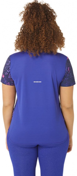 Футболка Asics ALL OVER PRINT SS TOP 2012C853-400 р.XS синій