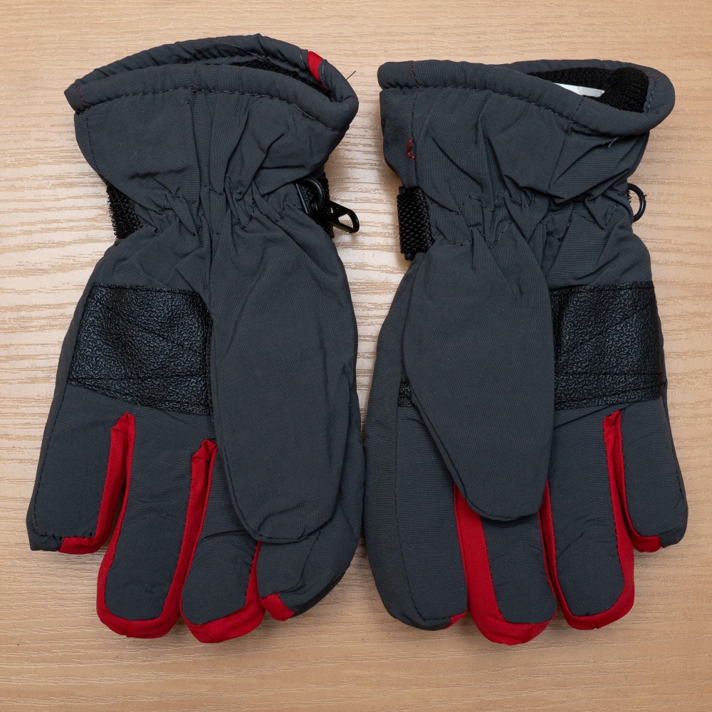 Варежки Devilon лыжные детские р.22 /серый с оранжевым 519360