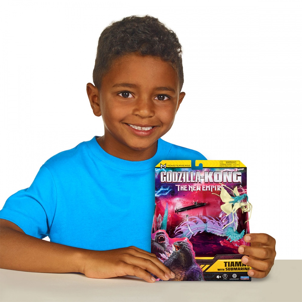 Фигурка Godzilla vs. Kong Тиамат с подводной лодкой 35214