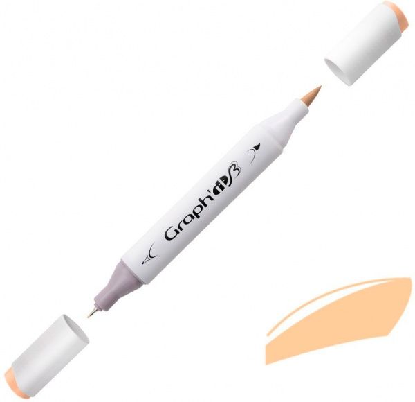 Маркер двосторонній Graph'it GI84170 світла карамель 