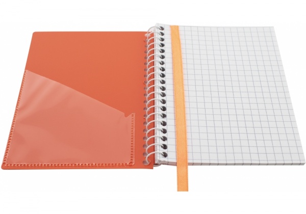 Блокнот А6 спираль 60 листов ячейка E20249 Economix