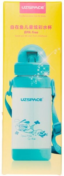 Пляшка для напоїв Uzspace Go Flash 320 мл салатова 3039