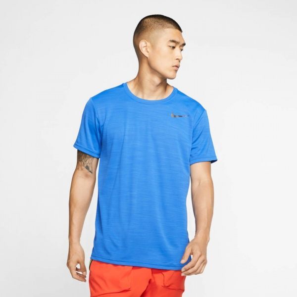 Футболка Nike M NK DRY SUPERSET TOP SS AJ8021-480 S синій