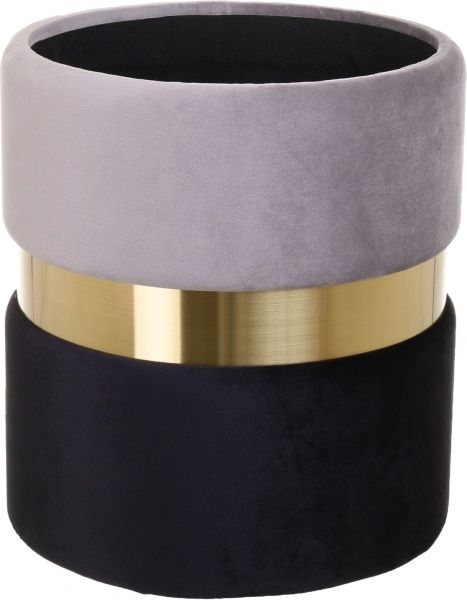 Сундук-пуф Bernard 31,5х31,5х38 см черный 