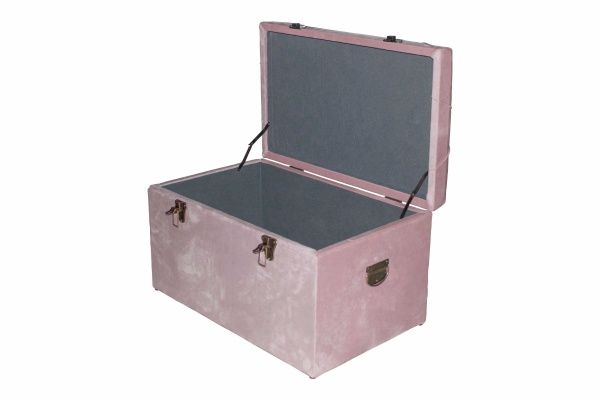 Скриня-пуф Джемісон фіолетовий