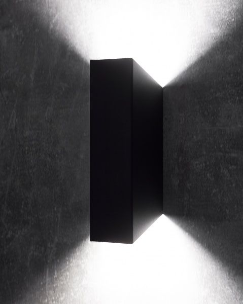 Светильник настенный Iterna BRICK GU10 графит/черный 