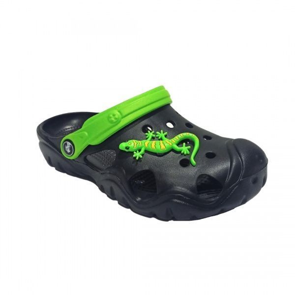 Сабо унісекс Jose Amorales р.30 чорний із салатовим (117098) 