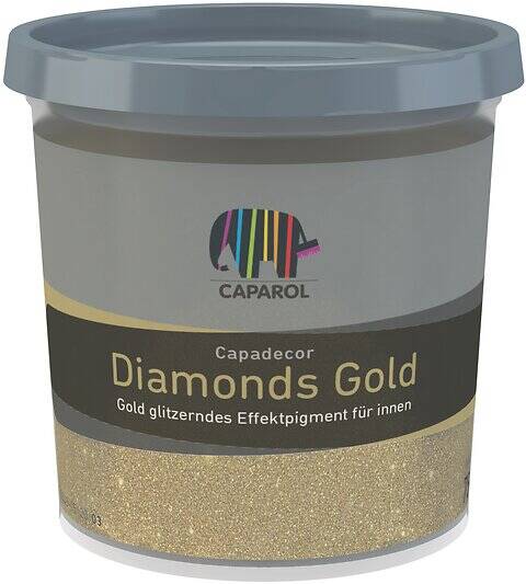 Глітер Caparol Diamands золотий 0,075кг