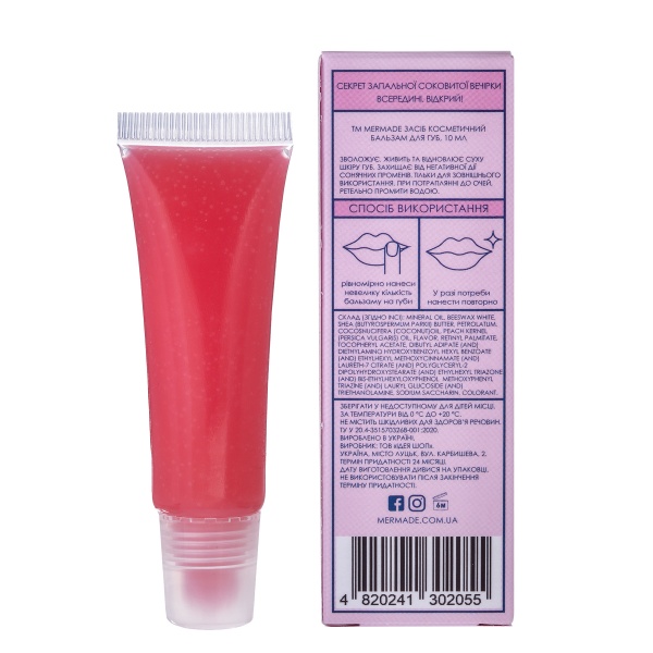 Бальзам для губ для губ Mermade What a Melon SPF 6 10 мл