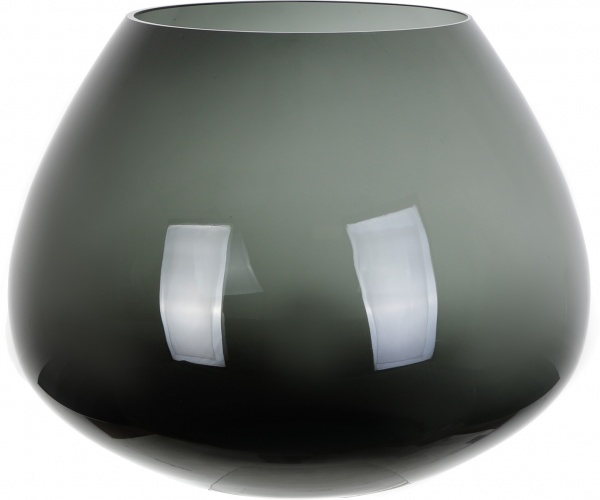 Ваза Wrzesniak Glassworks Aquarium з підставкою 44x35 cм сіра 