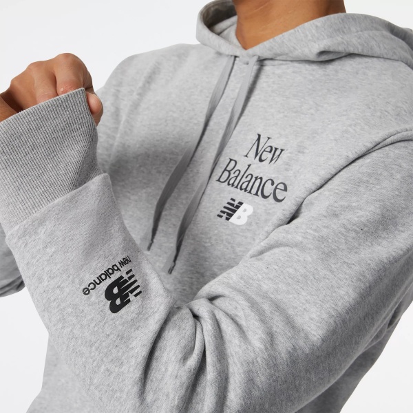 Джемпер New Balance MT21513AG р. M серый