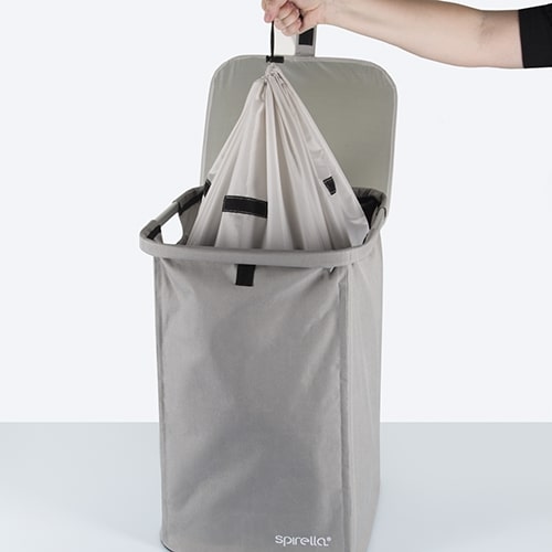 Корзина для белья Spirella Classic L белый 10.17861