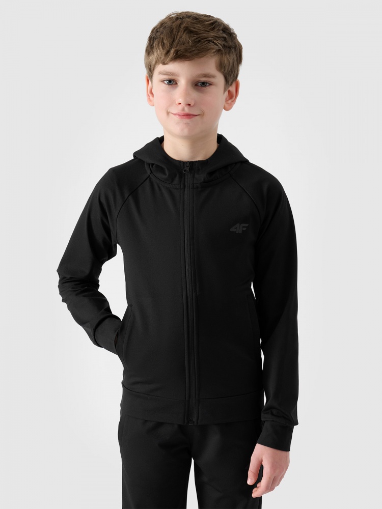Джемпер 4F SWEATSHIRT FNK M557 4FJWSS25TFSWM557-20S р.128 черный