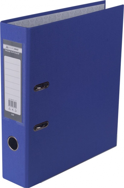 Папка-реєстратор LUX одностороння JOBMAX А4 70мм PP фіолетова збірна BM.3011-07c Buromax