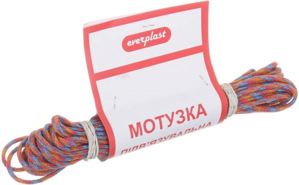 Шнур Everplast підв'язувальний 3 мм 10 м червоно-синій