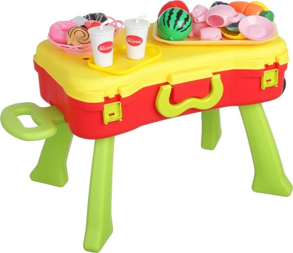 Игровой набор столик-чемодан Кухня 922B