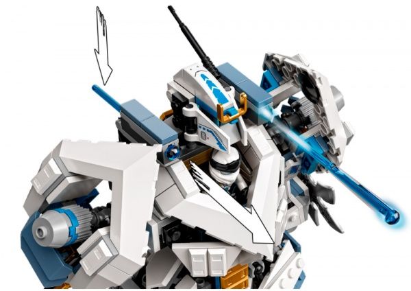 Конструктор LEGO Ninjago Битва робота-титана Зейна 71738