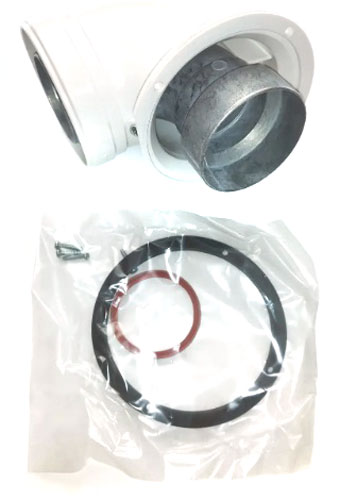 Коаксиальное колено Ferroli 60/100 к котлу Domicompact, Domoproject 