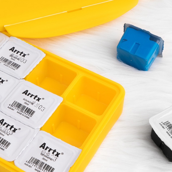 Набор гуашевых красок AJG-001-18B 18 цветов 30 мл LC302338 Arrtx