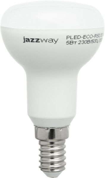 Лампа світлодіодна Jazzway Pled Eco 5 Вт R50 матова E14 220 В 3000 К 1037015 