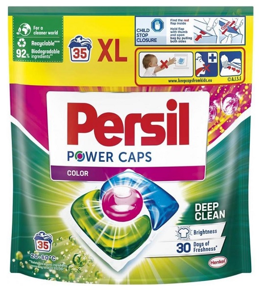 Капсулы для машинной стирки Persil Колор дой-пак 35 шт.