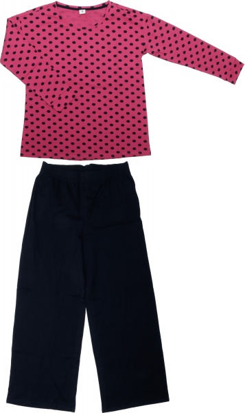 Комплект женский Роза р. S малиновый 