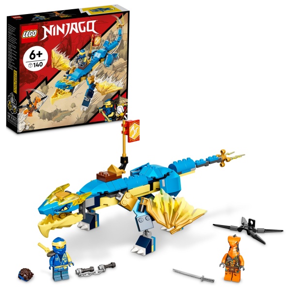 Конструктор LEGO NINJAGO Грозовой дракон ЭВО Джея 71760