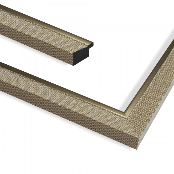 Рамка для фотографии со стеклом MARCO decor 2615N 1 фото 21х30 см коричневый с золотистым 