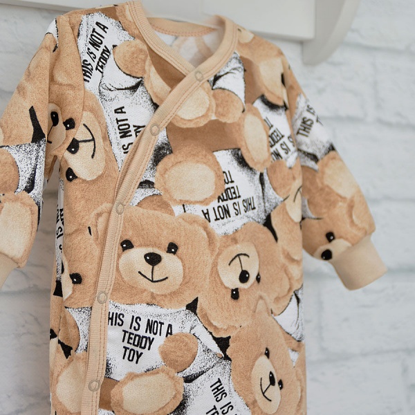 Человечек унисекс Blanka Медвежонок р.86 коричневый 110014 