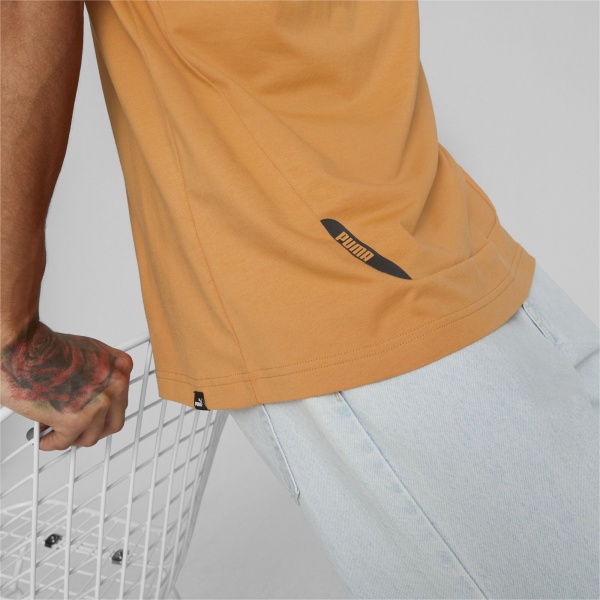 Футболка Puma RAD/CAL TEE DESERT CLAY 67331630 р.S помаранчевий