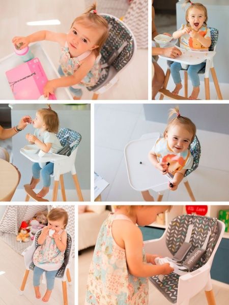 Стульчик для кормления Lionelo Koen 2 в 1 желтый LO.KO02