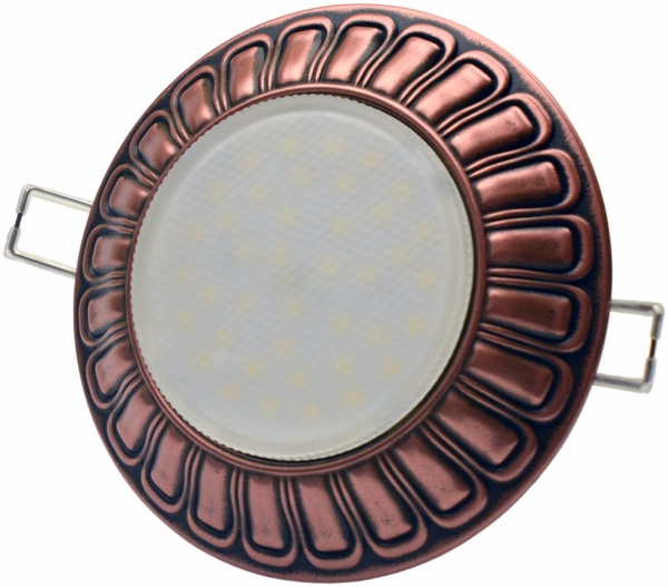 Светильник точечный Светкомплект VM 05 GX53 АС медь 