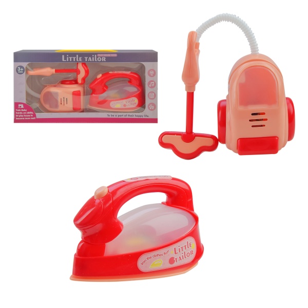 Ігровий набір праска і пилосос (2 кольори в асортименті) 531-1