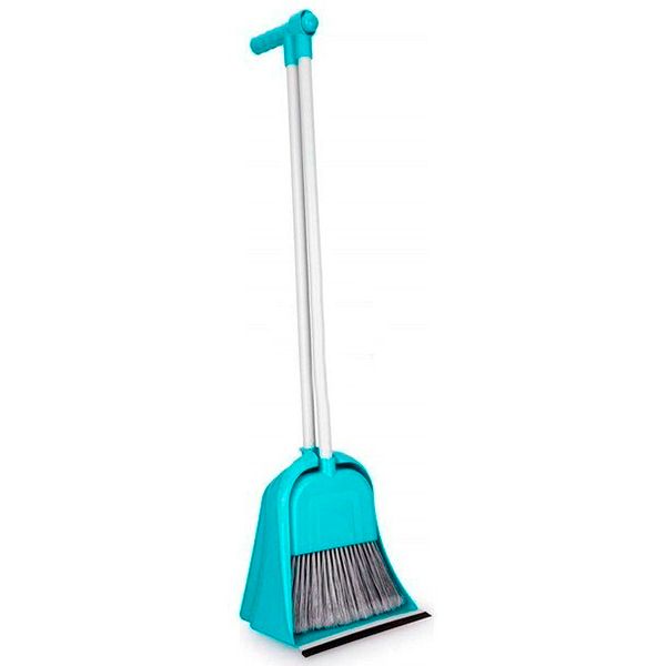 Совок + щетка Гривня Петрівна с длинной ручкой F077 