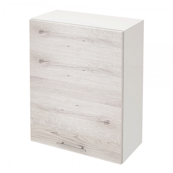 Шафа верхня під витяжку Руна МВВ лівий 600х782х300 мм дуб полярний/білий ROKO