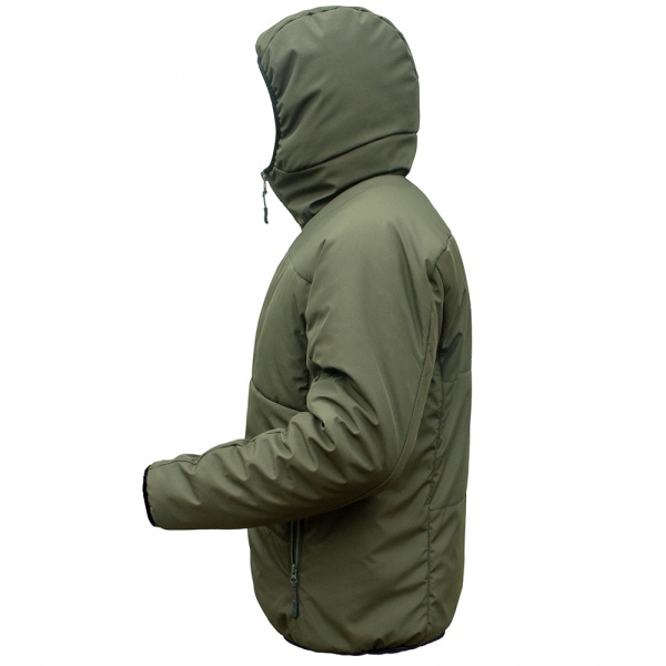 Куртка Expert ® Тактична зимова з каптуром на підкладці, плащовка з мембраною, р.XL хакі