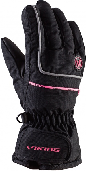 Рукавички Viking GLOVES KEVIN 120/11/2255/43 р.4 рожевий