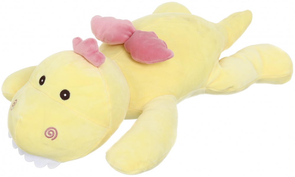 Мягкая игрушка Luna Kids Динозавр 50 см желтый HF10700