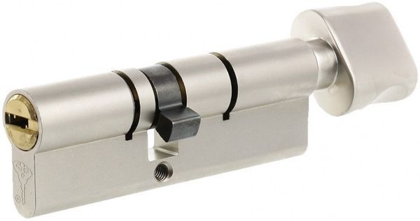 Цилиндр Mul-T-Lock 7x7 40x50 ключ-вороток 90 мм никель