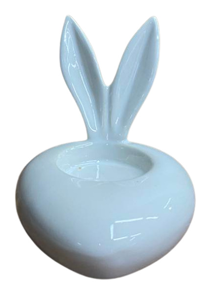 Подсвечник белый 9x11x10 см 1701 Eterna