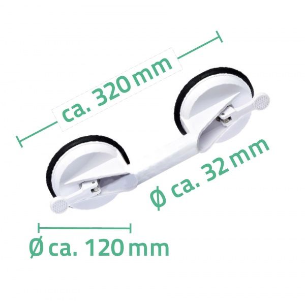 Поручень Ridder на присосках 32 см