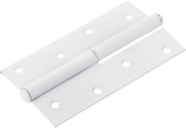 Петля съемная накладная 130x(28)70x2 мм белый левая 1 шт