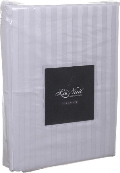 Комплект постільної білизни Exclusive Gray 2 сірий La Nuit 