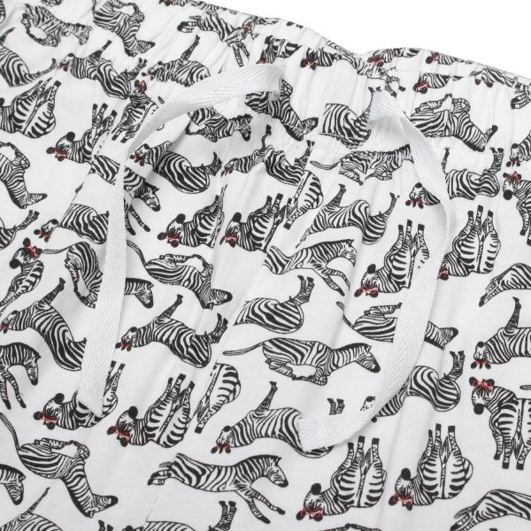 Костюм домашний женский La Nuit Home Zebras р. XS красный 